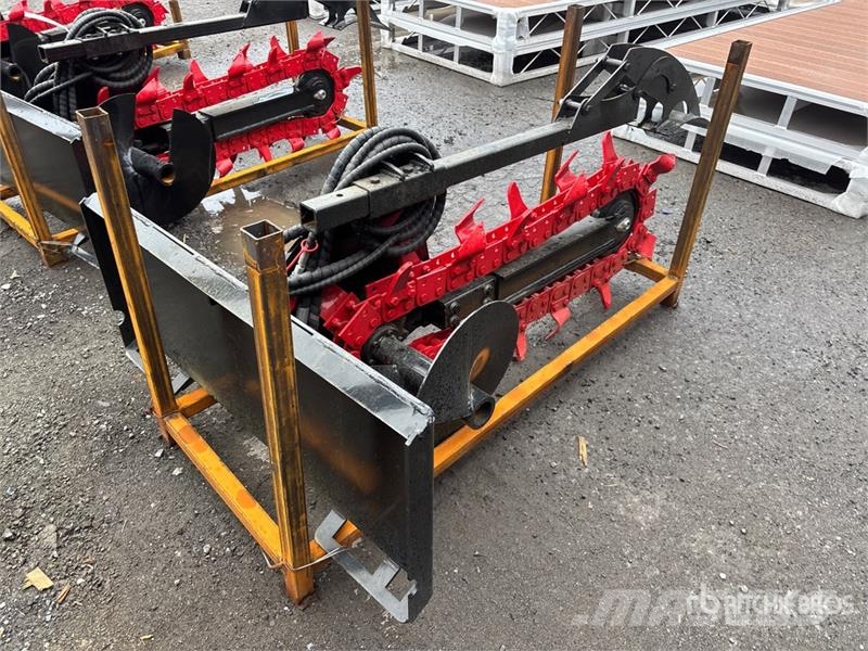 GIYI GY-X39 39 in Mini Skid Steer Trencher (Unused Excavatoare de santuri
