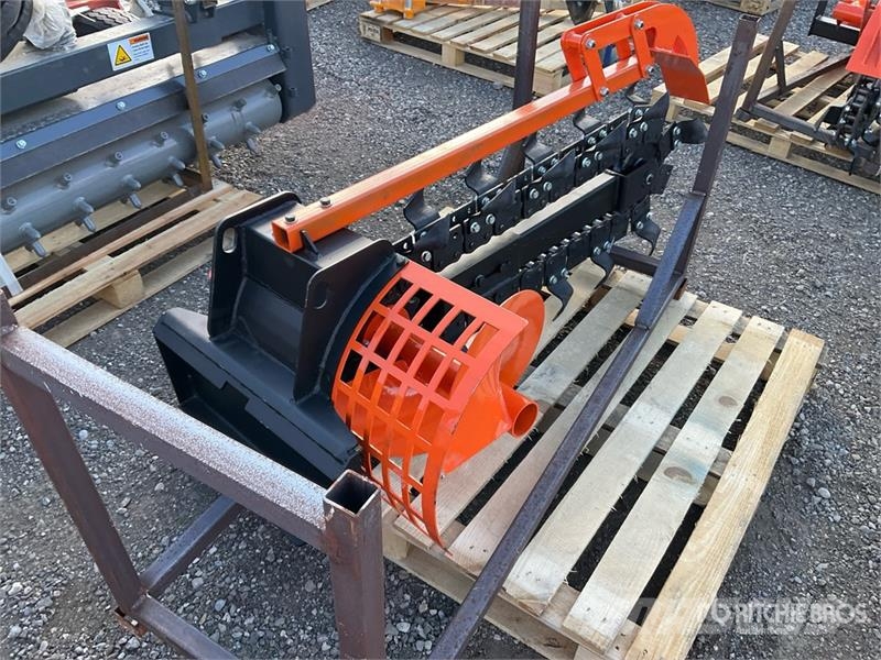 GIYI GY-X39 39 in Mini Skid Steer Trencher (Unused Trenchers