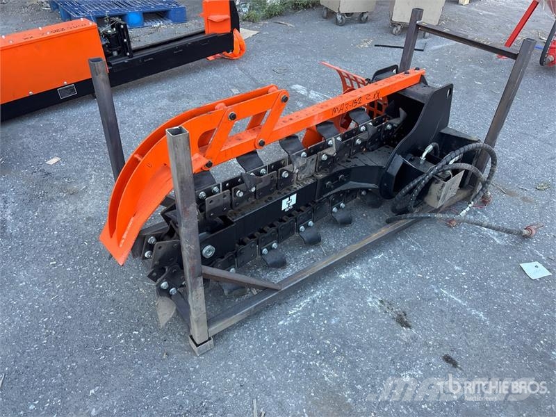  GIYI GY-X39 39 in Mini Skid Steer Trencher (Unused ماكينات حفر خنادق