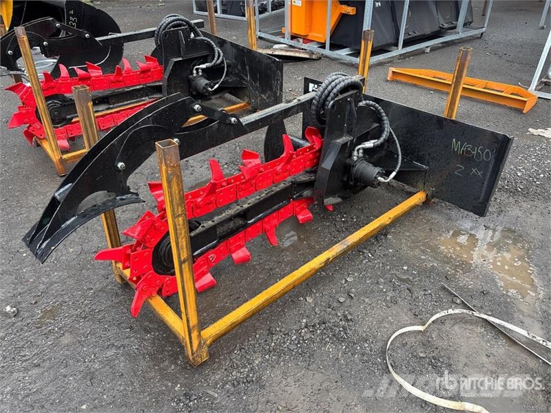 GIYI GY-X39 39 in Mini Skid Steer Trencher (Unused Excavatoare de santuri