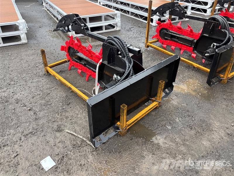 GIYI GY-X39 39 in Mini Skid Steer Trencher (Unused Excavatoare de santuri