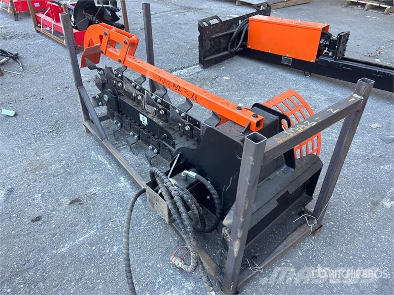  GIYI GY-X39 39 in Mini Skid Steer Trencher (Unused ماكينات حفر خنادق