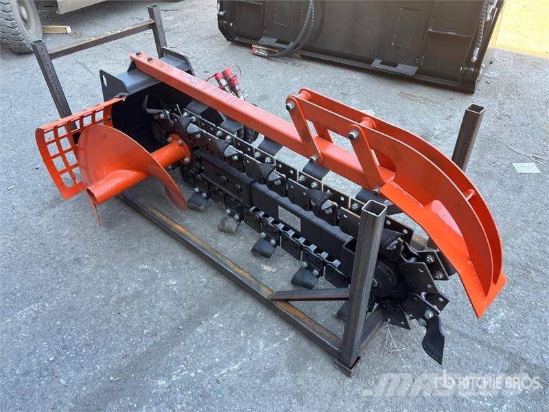  GIYI GY-X39 39 in Mini Skid Steer Trencher (Unused ماكينات حفر خنادق