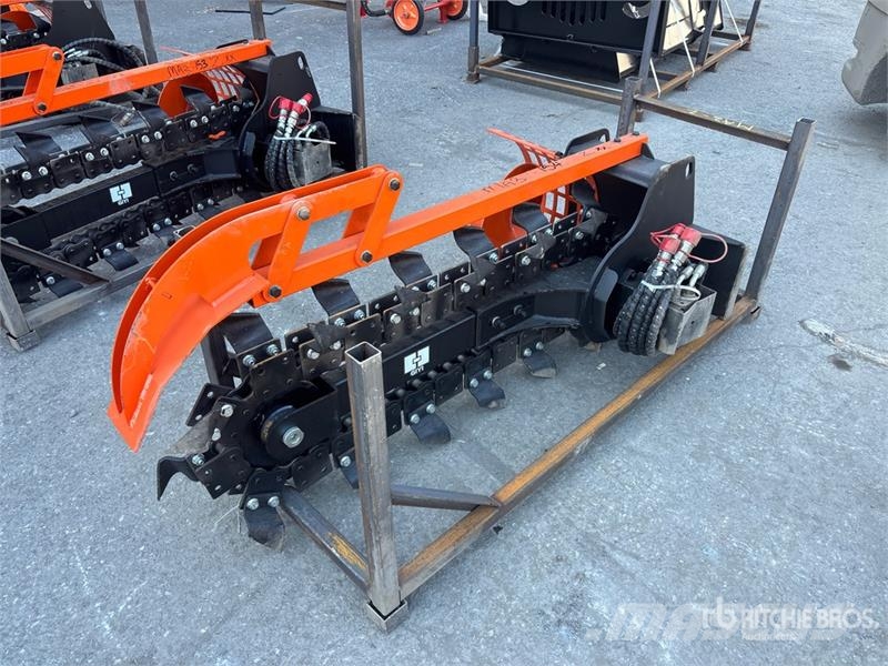  GIYI GY-X39 39 in Mini Skid Steer Trencher (Unused ماكينات حفر خنادق