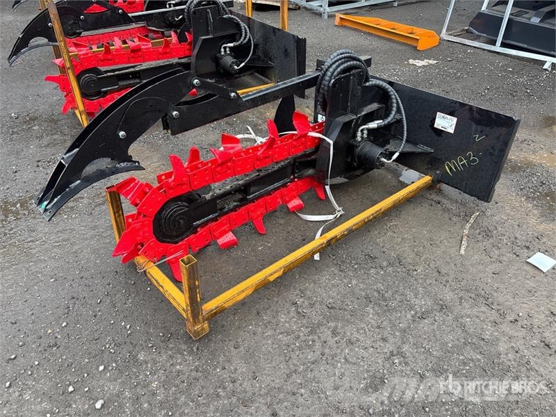 GIYI GY-X39 39 in Mini Skid Steer Trencher (Unused Excavatoare de santuri