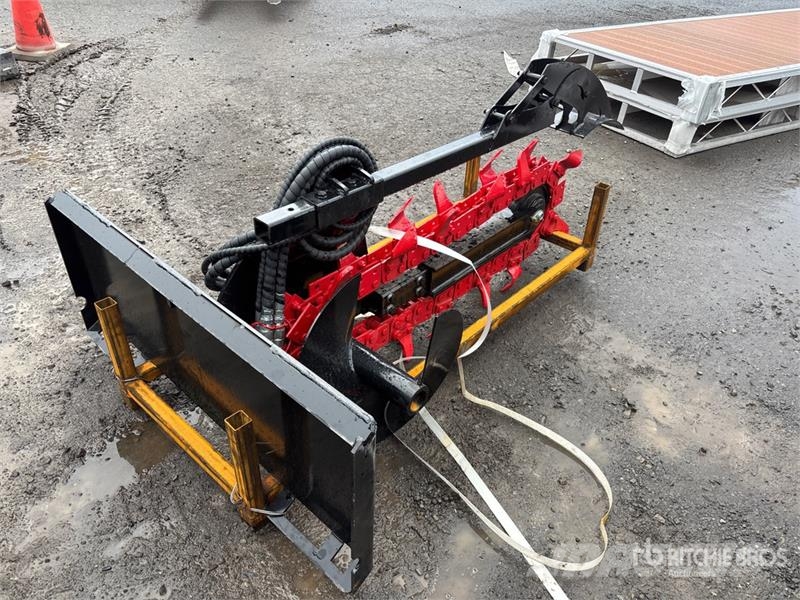 GIYI GY-X39 39 in Mini Skid Steer Trencher (Unused Excavatoare de santuri