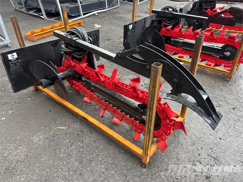 GIYI GY-X39 39 in Mini Skid Steer Trencher (Unused Excavatoare de santuri
