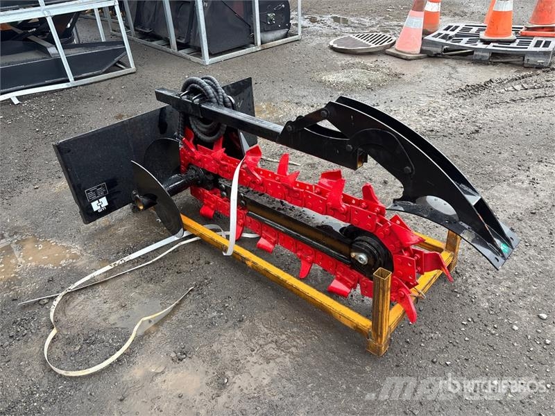 GIYI GY-X39 39 in Mini Skid Steer Trencher (Unused Excavatoare de santuri