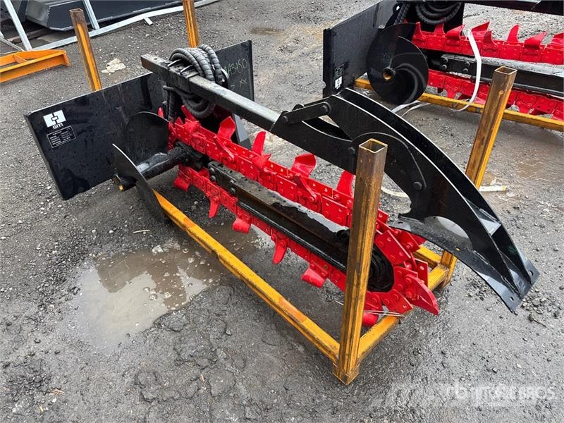 GIYI GY-X39 39 in Mini Skid Steer Trencher (Unused Excavatoare de santuri
