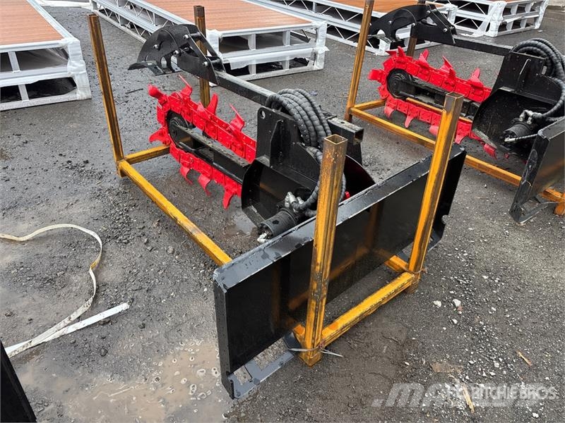 GIYI GY-X39 39 in Mini Skid Steer Trencher (Unused Excavatoare de santuri