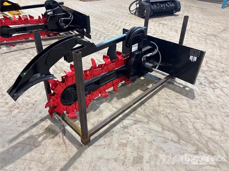  GIYI GY-Y D380 Skid Steer Trencher (Unused) Koparki łańcuchowe