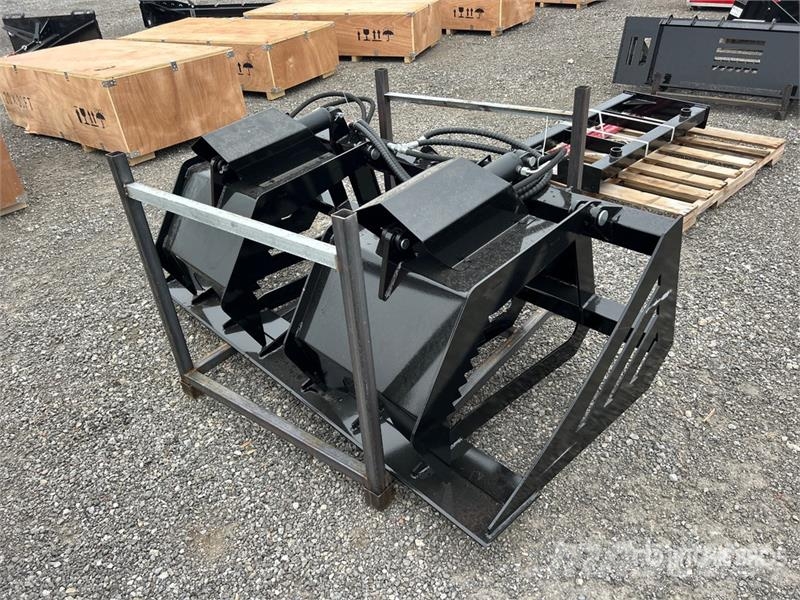  GIYI HWG78 70 in Skeleton Skid Steer Grapple Bucke Pinze