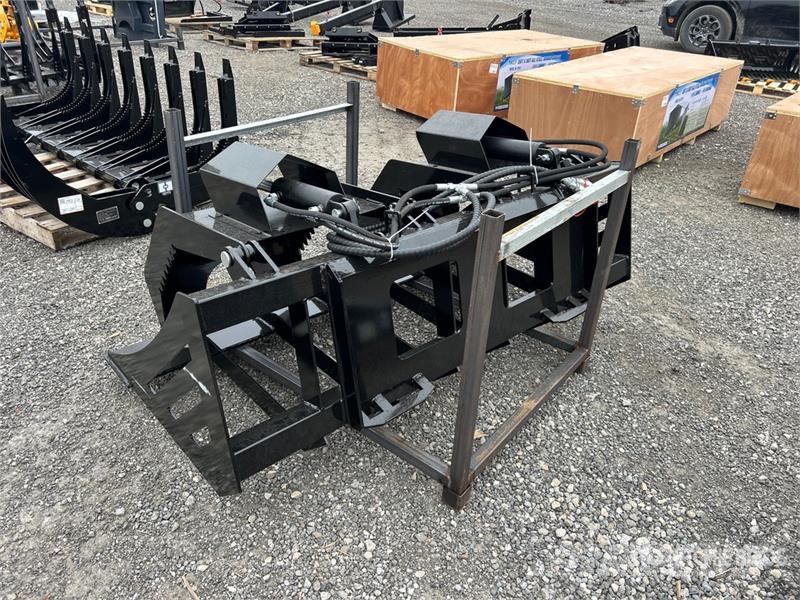  GIYI HWG78 70 in Skeleton Skid Steer Grapple Bucke Pinze