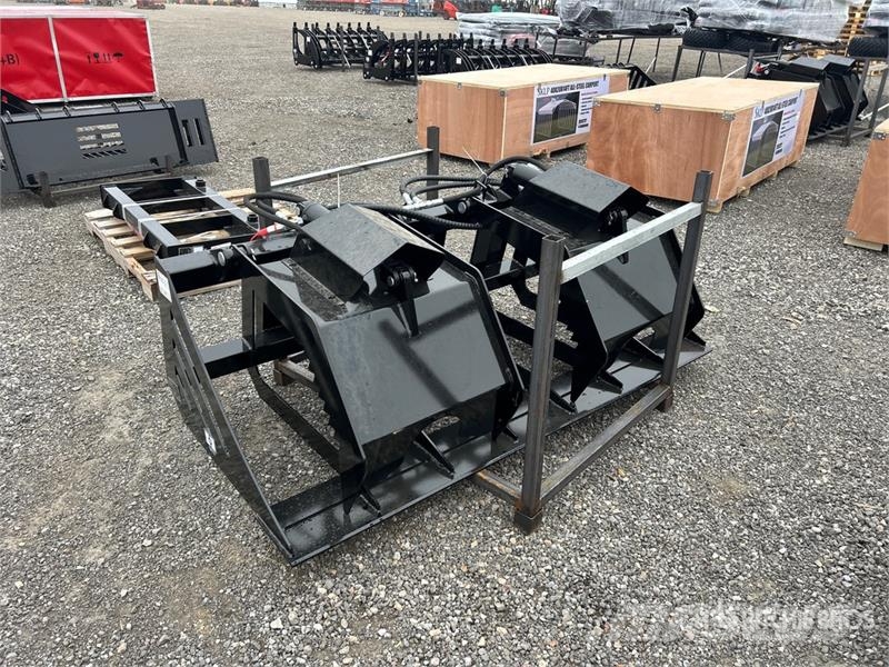 GIYI HWG78 70 in Skeleton Skid Steer Grapple Bucke Pinze
