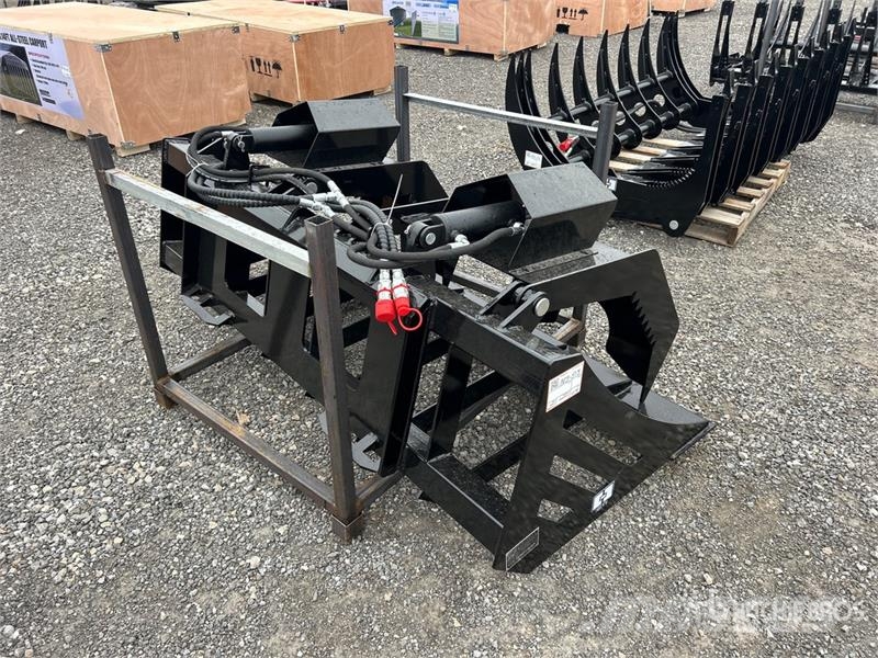  GIYI HWG78 70 in Skeleton Skid Steer Grapple Bucke Pinze