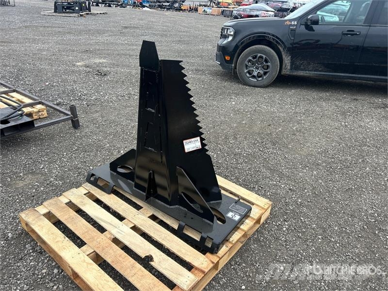  GIYI SBW58 58 in Skid Steer Stump Bucket (Unused) Schaufeln