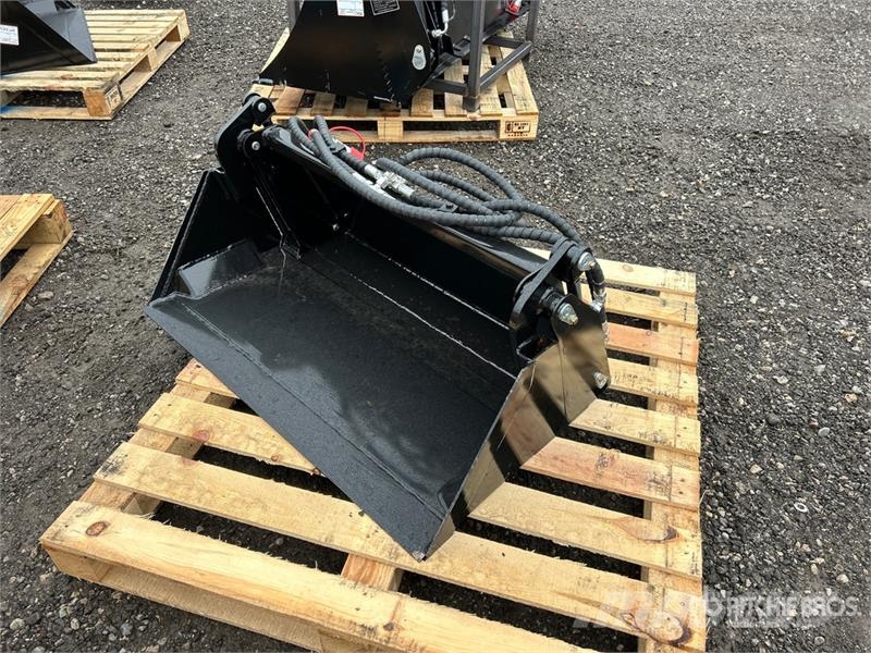 GIYI SHY41 39 in Multi-Purpose Mini Skid Steer Buc Schaufeln