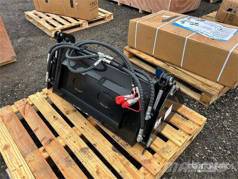 GIYI SHY41 39 in Multi-Purpose Mini Skid Steer Buc Schaufeln