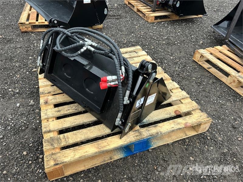 GIYI SHY41 39 in Multi-Purpose Mini Skid Steer Buc Schaufeln