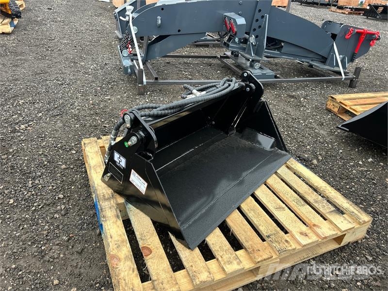 GIYI SHY41 39 in Multi-Purpose Mini Skid Steer Buc Schaufeln