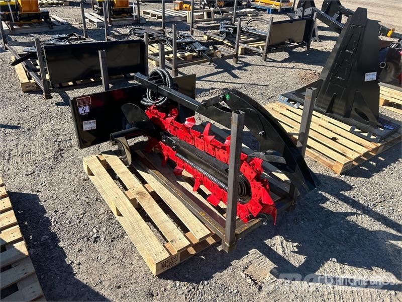 GIYI TC38 38 in Skid Steer Trencher Koparki łańcuchowe
