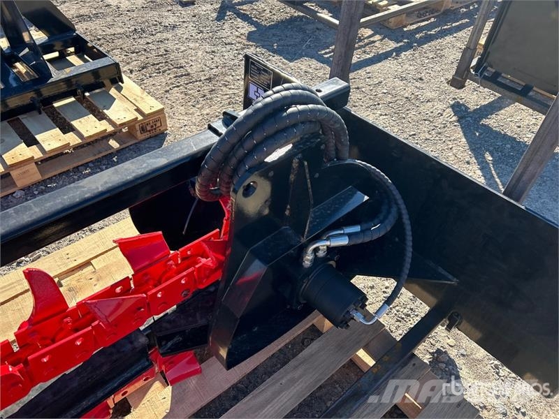GIYI TC38 38 in Skid Steer Trencher Koparki łańcuchowe