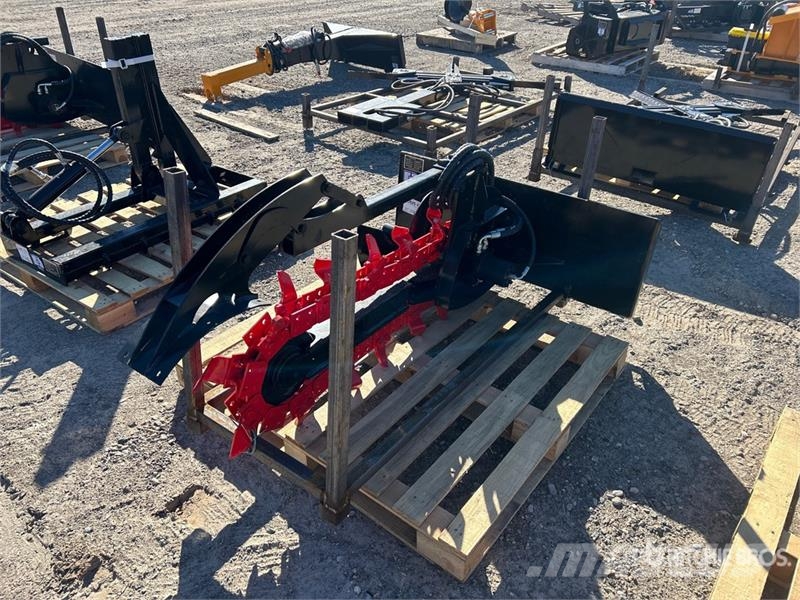 GIYI TC38 38 in Skid Steer Trencher Koparki łańcuchowe