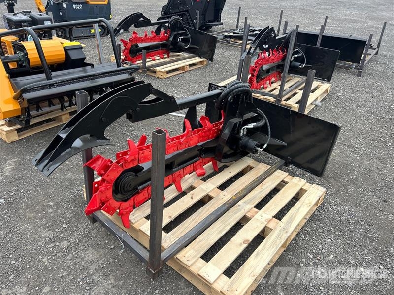 GIYI TC38 38 in Skid Steer Trencher (Unused) Trancheuse