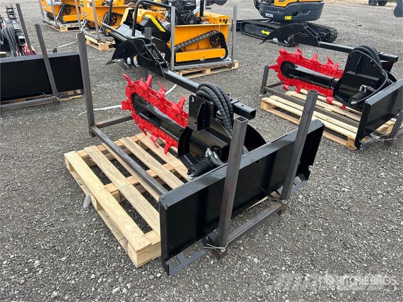 GIYI TC38 Skid Steer Trencher Trancheuse