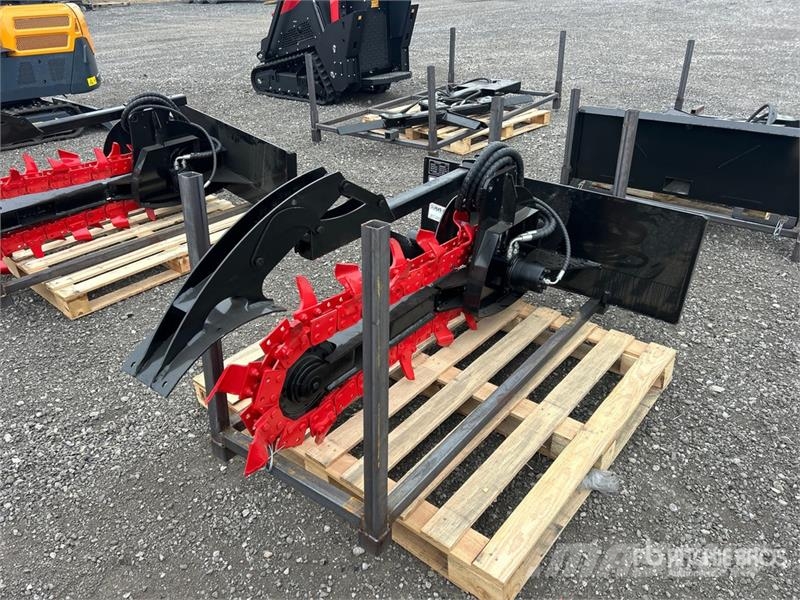 GIYI TC38 Skid Steer Trencher Trancheuse