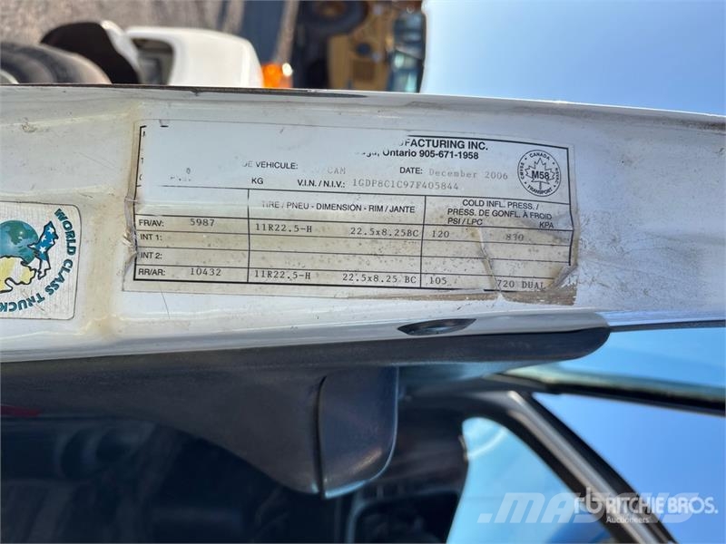 GMC 8500 Żurawie samochodowe