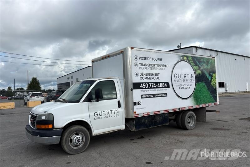 GMC Savana 3500 4x2 Van Truck ボックスボディー、ウイング、箱車