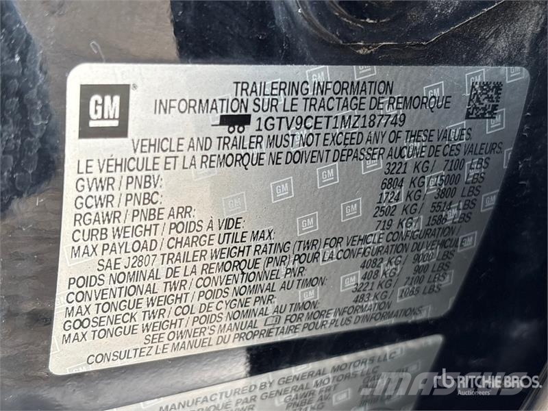 GMC Sierra 1500 Inne