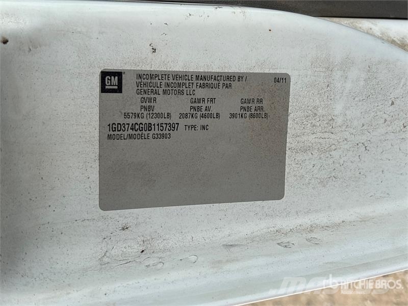 GMC STV 4x2 Van Truck Sanduk kamioni