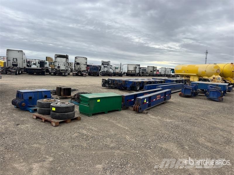Goldhofer 10 axle Modular Trailer Kiepwagens