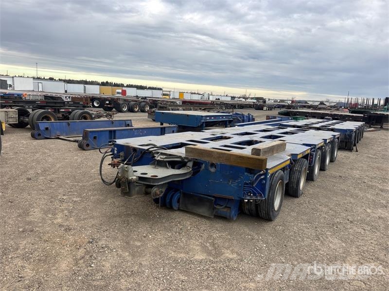 Goldhofer 10 axle Modular Trailer Kiepwagens