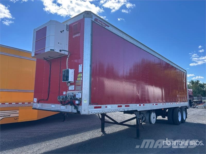 Great Dane 35 ft x 102 in T/A Heated Van Trailer Van Body Trailers