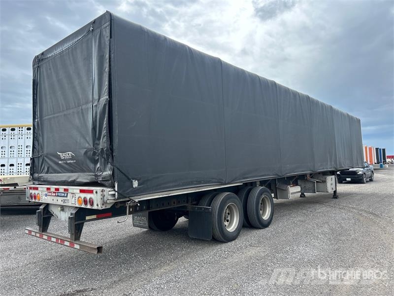 Great Dane 53 ft T/A Curtain Side Trailer Тентовані причепи