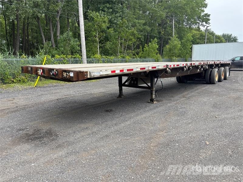 Great Dane 53 ft Tri/A Flatbed Trailer Reboques de caixa aberta/rebatíveis