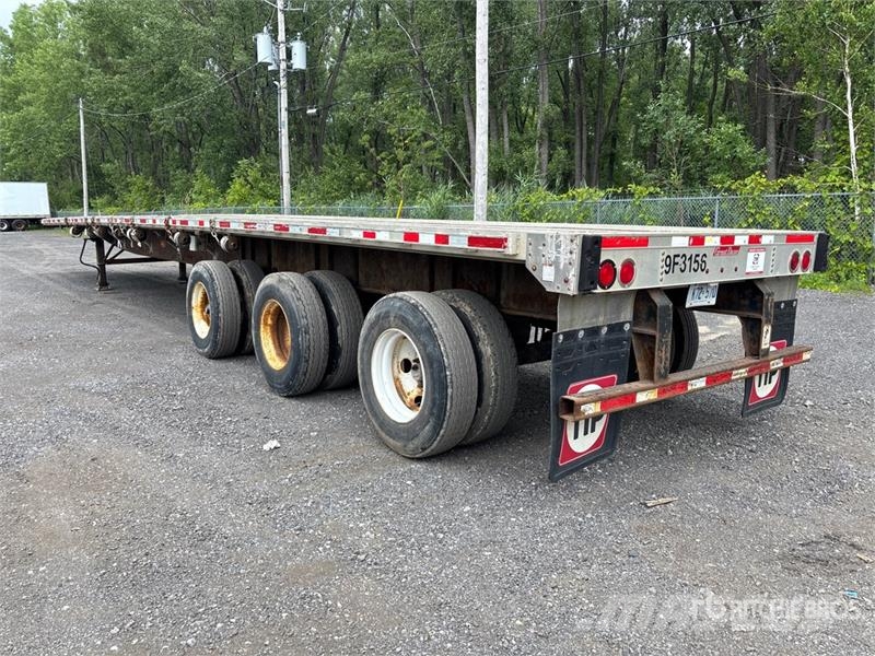 Great Dane 53 ft Tri/A Flatbed Trailer Reboques de caixa aberta/rebatíveis