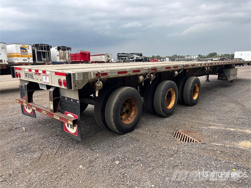 Great Dane 53 ft Tri/A Flatbed Trailer Reboques de caixa aberta/rebatíveis
