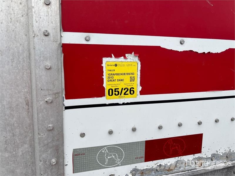 Great Dane 53 ft x 102 in T/A Van Trailer Prikolice sa sandukom