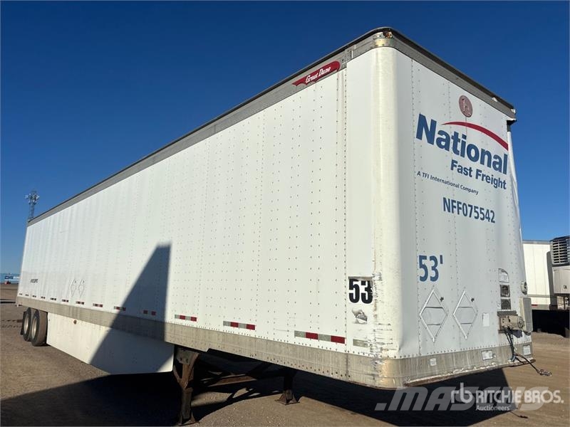 Great Dane 53 ft x 102 in T/A Van Trailer Dobozos pótkocsik