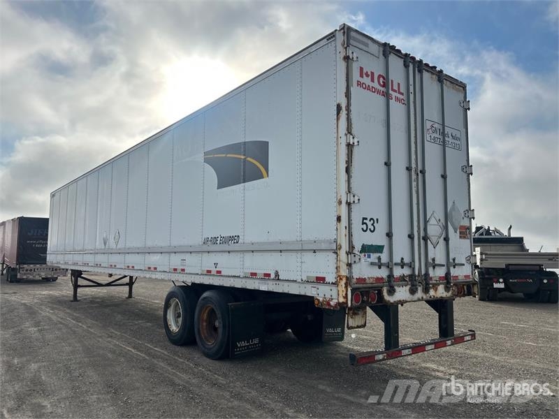 Great Dane 53 ft x 102 in T/A Van Trailer Carrocería de caja