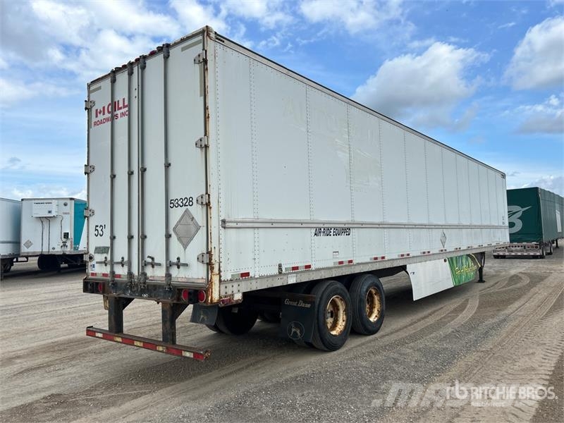 Great Dane 53 ft x 102 in T/A Van Trailer Sanduk prikolice