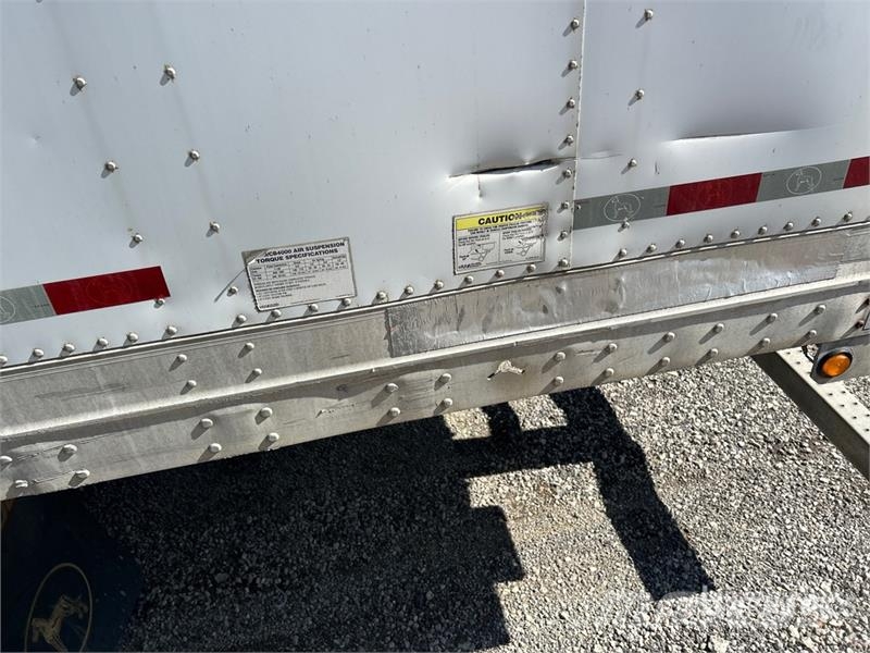 Great Dane 53 ft x 102 in T/A Van Trailer Skappåbygg