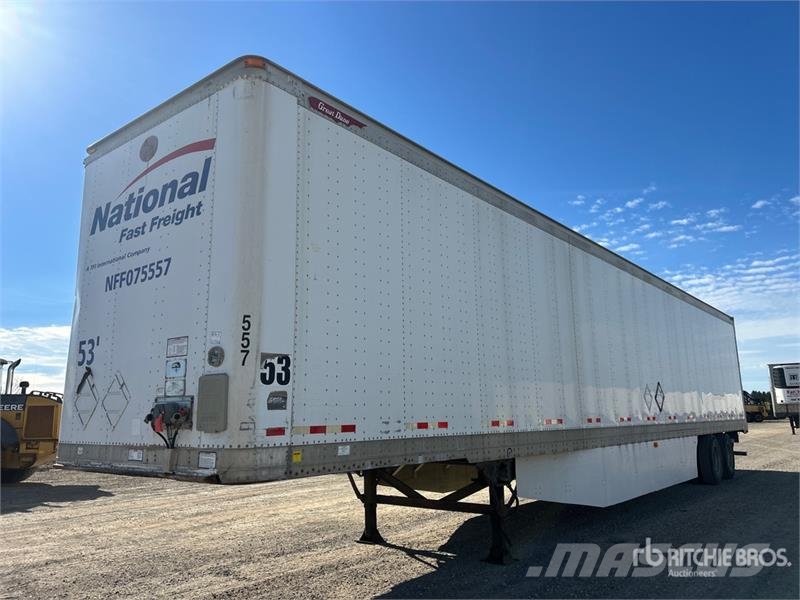 Great Dane 53 ft x 102 in T/A Van Trailer Dobozos pótkocsik