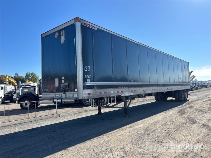 Great Dane 53 ft x 102 in T/A Van Trailer Sanduk prikolice