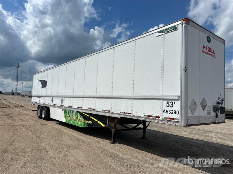 Great Dane 53 ft x 102 in T/A Van Trailer Reboques baú