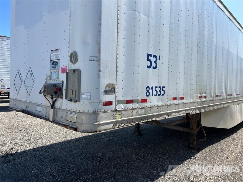 Great Dane 53 ft x 102 in T/A Van Trailer Skappåbygg